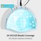 U V LED Nail Lamp, Nail Dryer for Gel Polish, Led Light with Automatic Sensor & 4 Timers